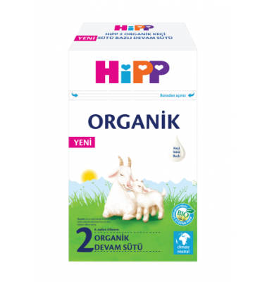 HIPP 2 ORGANIK KECI SUT.BAZ.BEB.SUTU 400 GR