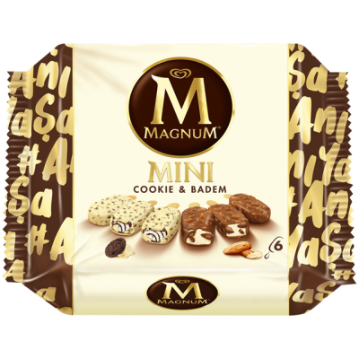Magnum Mini Cookie, Badem 6lı