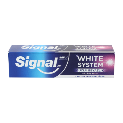 SIGNAL DIS MACUNU WHITE GUCLU DIS MINESI 75 ML