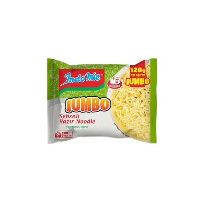 INDO MIE JUMBO SEBZELI HAZIR NOODLE 120 GR