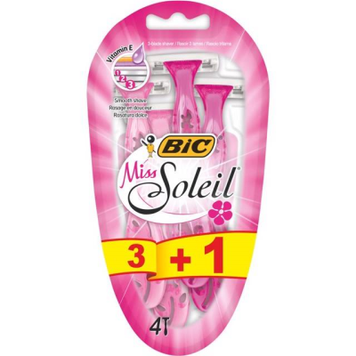 BIC MISS SOLEIL 3+1 BLISTER