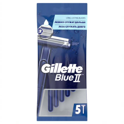 GILETTE BLUE II NORMAL 5 LI POSET