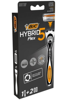 BIC FLEX 5 HYBRID MAKINA+ 2 YEDEKLI