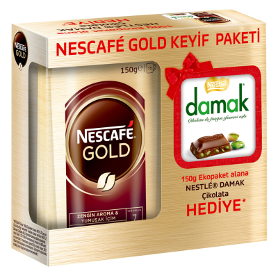 NESCAFE GOLD 150 GR.+DAMAK HEDIYELI