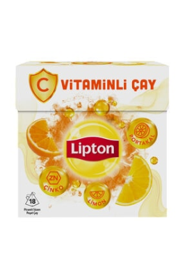 LIPTON VITAMINLI CAY PORTAKAL 18 LI