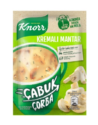 Knorr Kremalı Mantar Çabuk Çorba 19 Gr
