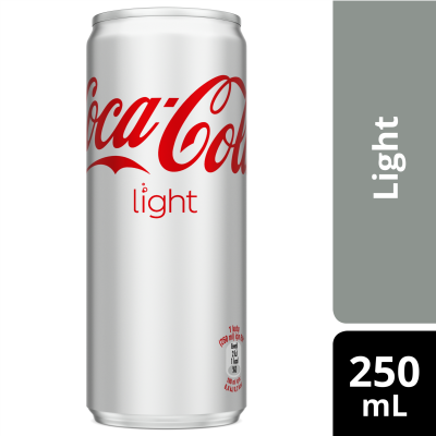 COCA COLA LIGHT KUTU 250 ML