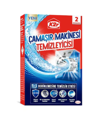 K2R CAMASIR MAKINESI TEMIZLEYICI 2*75 GR