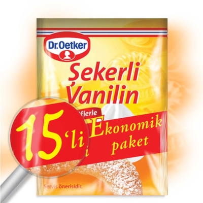 DR.OETKER ŞEKERLI VANİLİN 15LI 75 GR