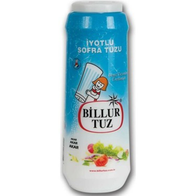 BILLUR TUZ IYOTLU PLS TUZLUK 500 GR