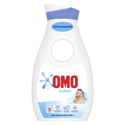 OMO Sıvı Çamaşır Deterjanı Hipoalerjenik 900 ml