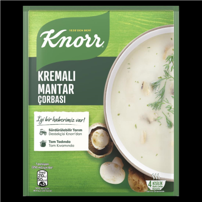 Knorr Kremalı Mantar Çorbası 63 g