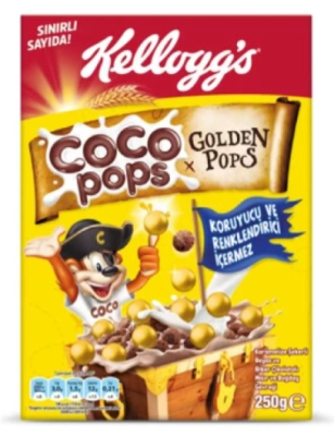 KELLOGS COCO POPS COKOTOP GOLD 250 GR