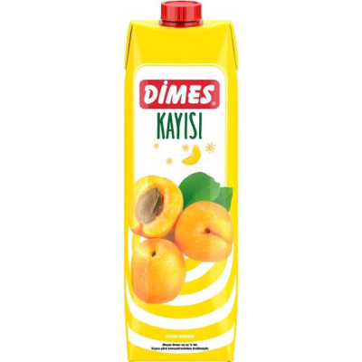 DIMES MEYVE SUYU CLASS KAYISI 1 LT
