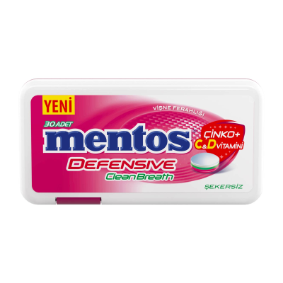 MENTOS DEFENSIVE CLEAN BREATH VISNE 21 GR